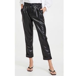 Alice & Olivia Liliana Cuff Paperbag Pants –– NWT